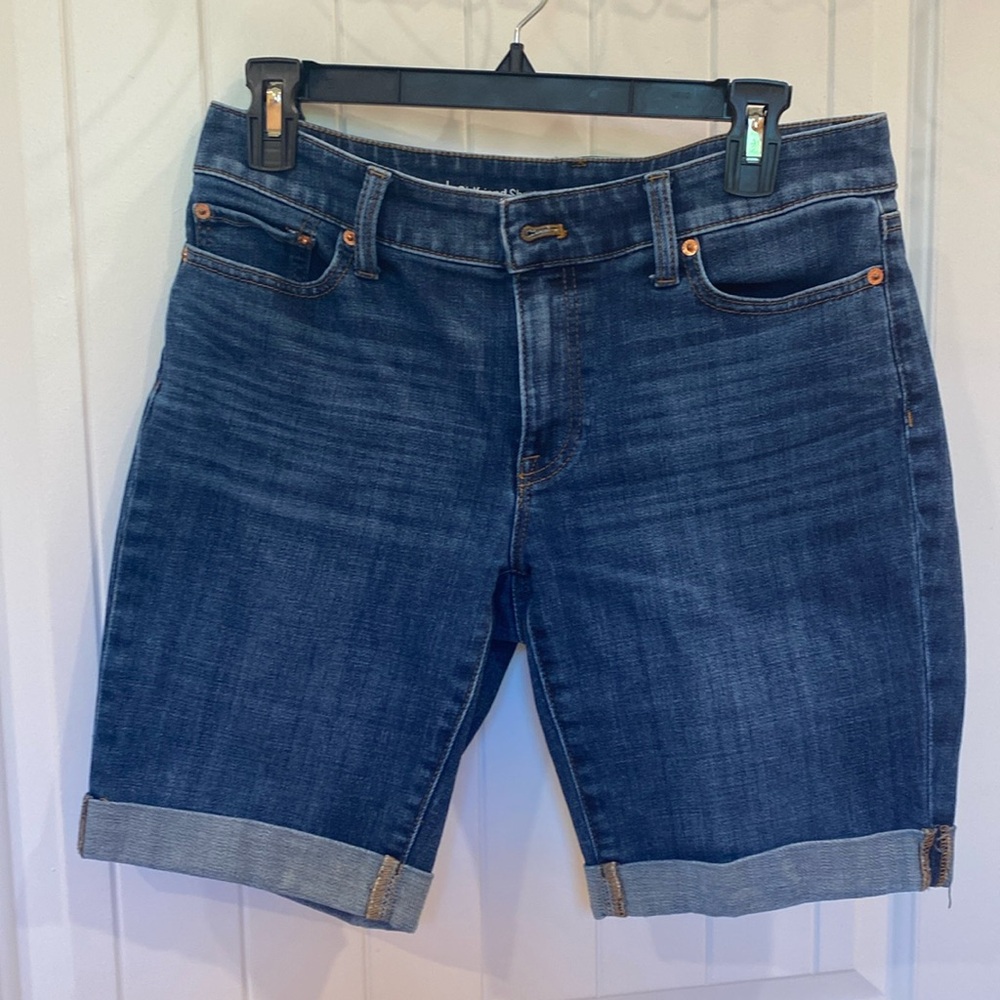 Denim Girlfriend Shorts by Talbots